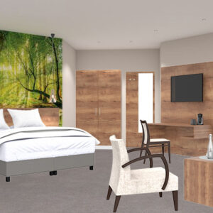 Hotelzimmer Wood Halifax-Tabak