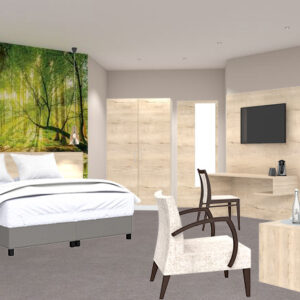 Hotelzimmer Wood Halifax-Weiß